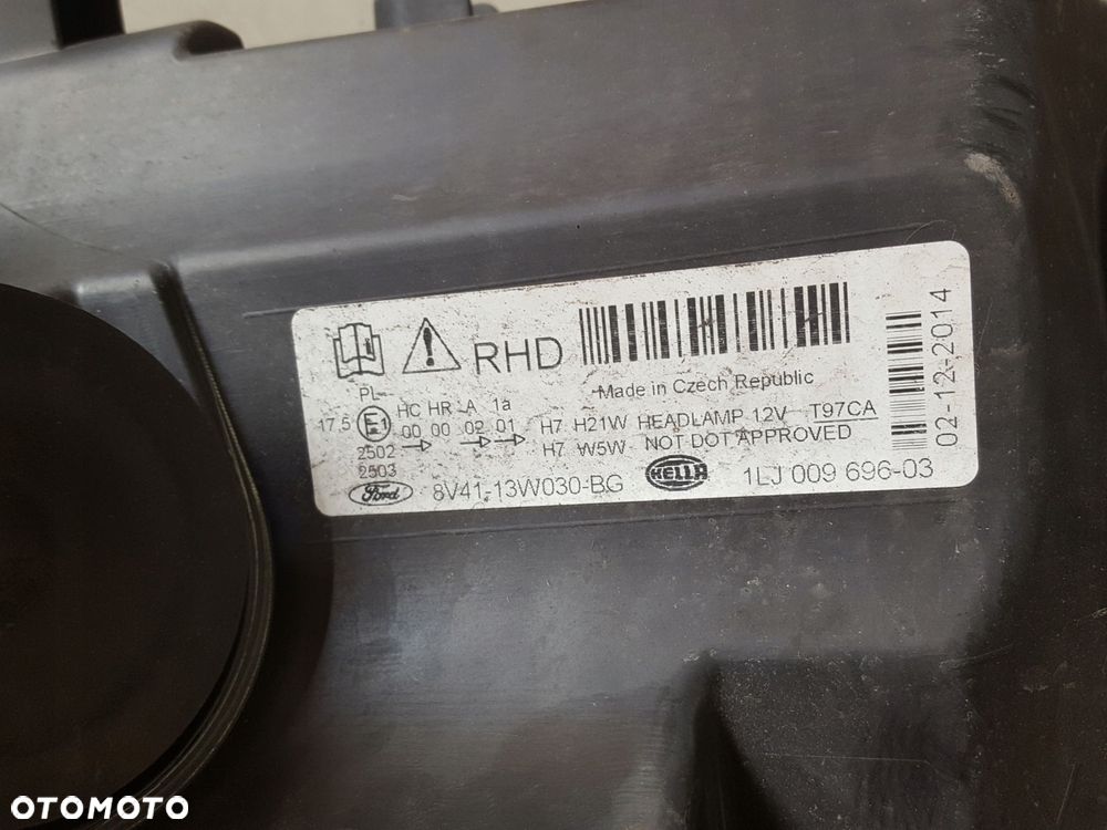 FORD KUGA MK1 08-12r LAMPA LEWA PRZÓD ANGLIK - 6
