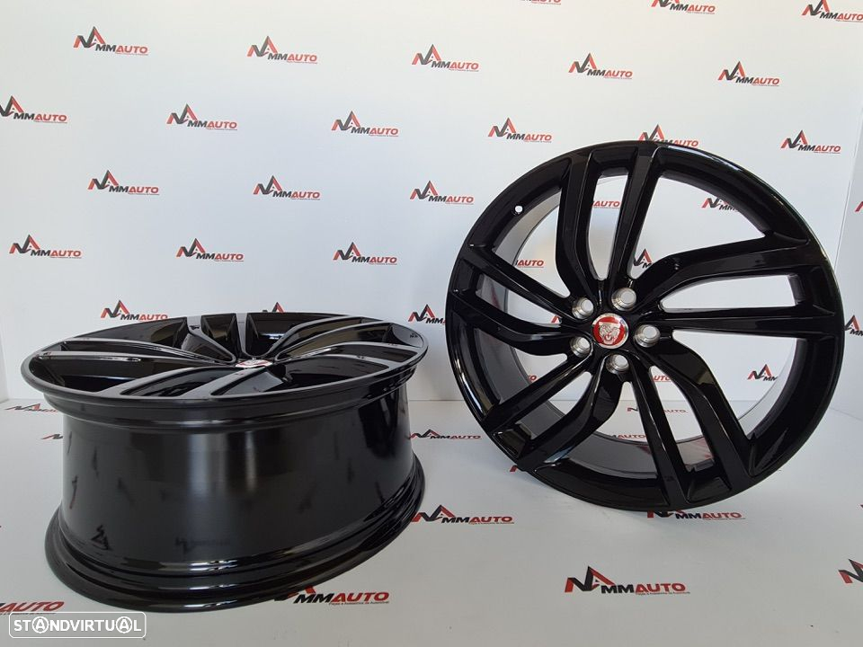 Jantes Jaguar XF Preto Brilho 20 - 3