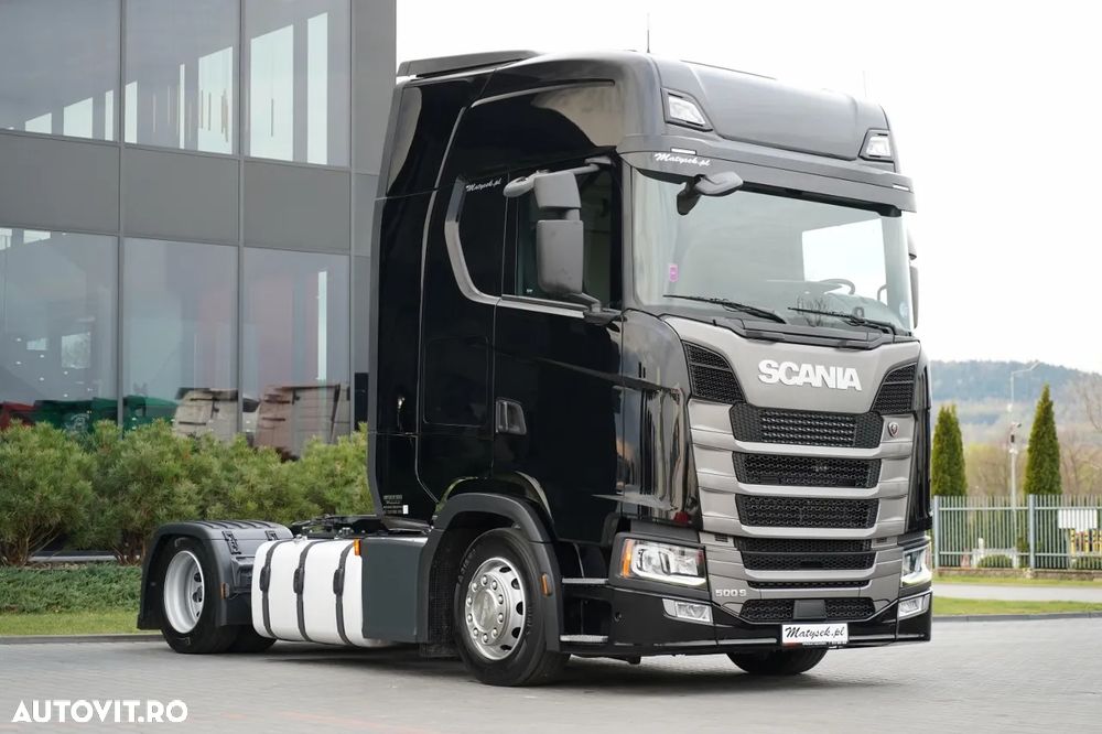 Scania S 500 / RETARDER / PLATĂ JOSĂ / MEGA / REZERVORE DE COMBUSTIBIL 1.400 L / I-PARK COOL / DUPĂ CONTRACT DE SERVICE GOLD / - 3
