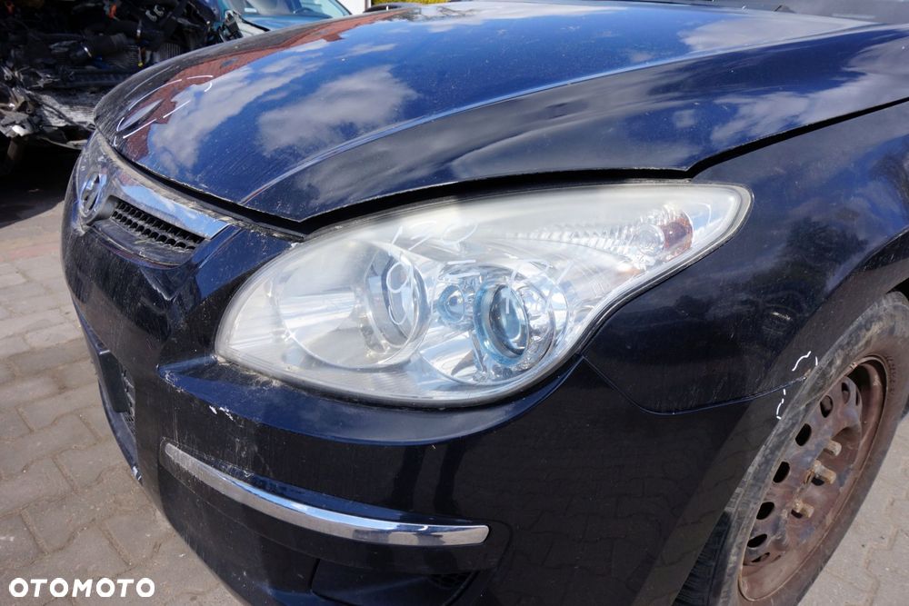 MASKA ZDERZAK BŁOTNIKI LAMPY I30 I 9F  HYUNDAI 2007-2010 SZARY PRZÓD KOMPLETNY - 20
