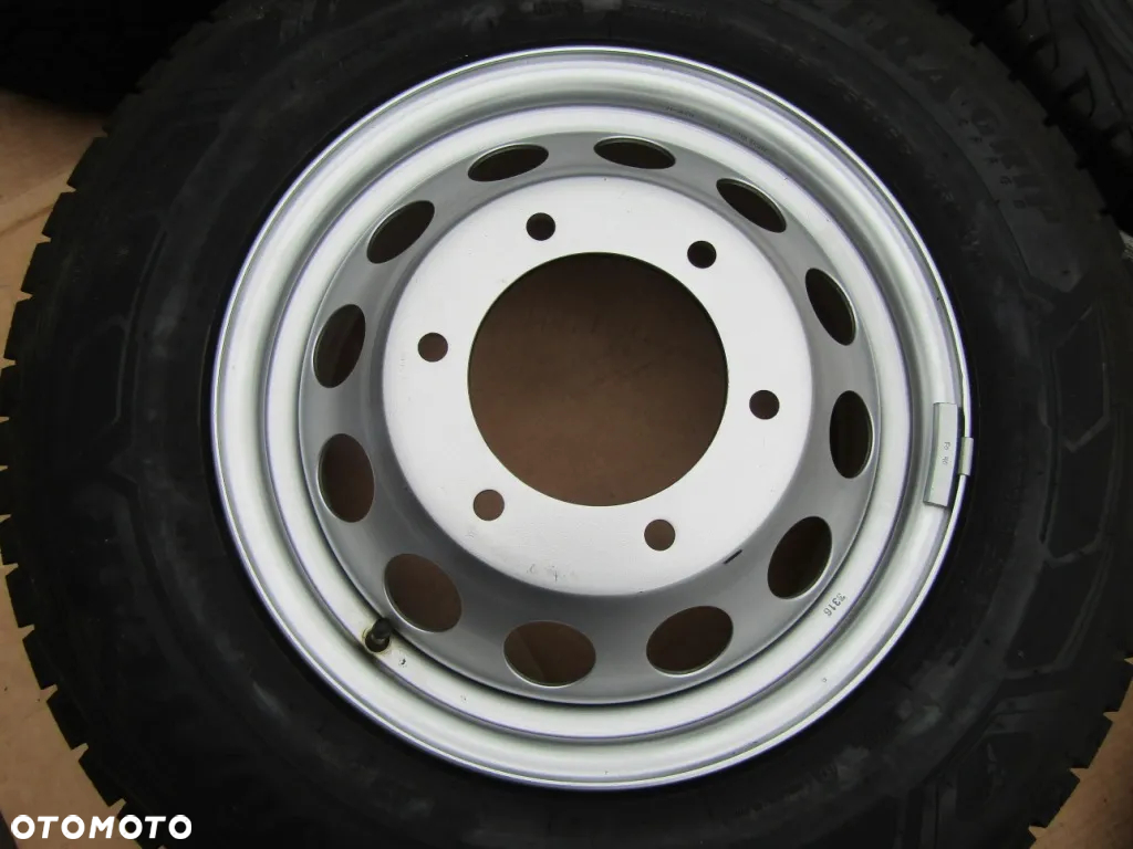 6x Felga Felgi Koła 16 Ford Transit Bliźniak 6j 6x180 ET109,5 + Opony 205/75 16C 16 C - 12