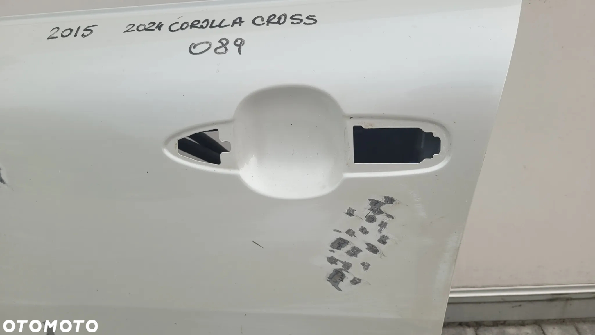 DRZWI LEWE PRZÓD COROLLA CROSS 089 WHITE PEARL - 7