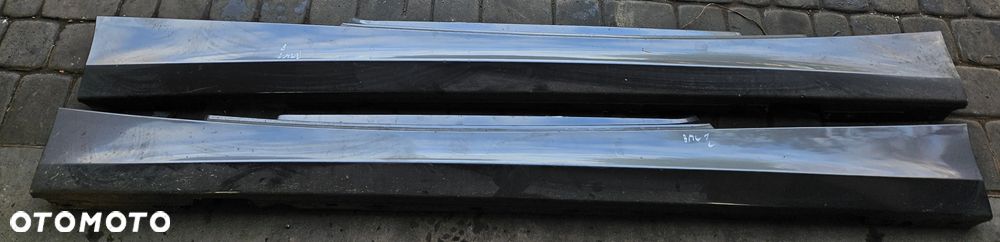 BMW 1 I E87 próg  lewy listwa progowa  lewa  A22 Sparkling Graphite - 1