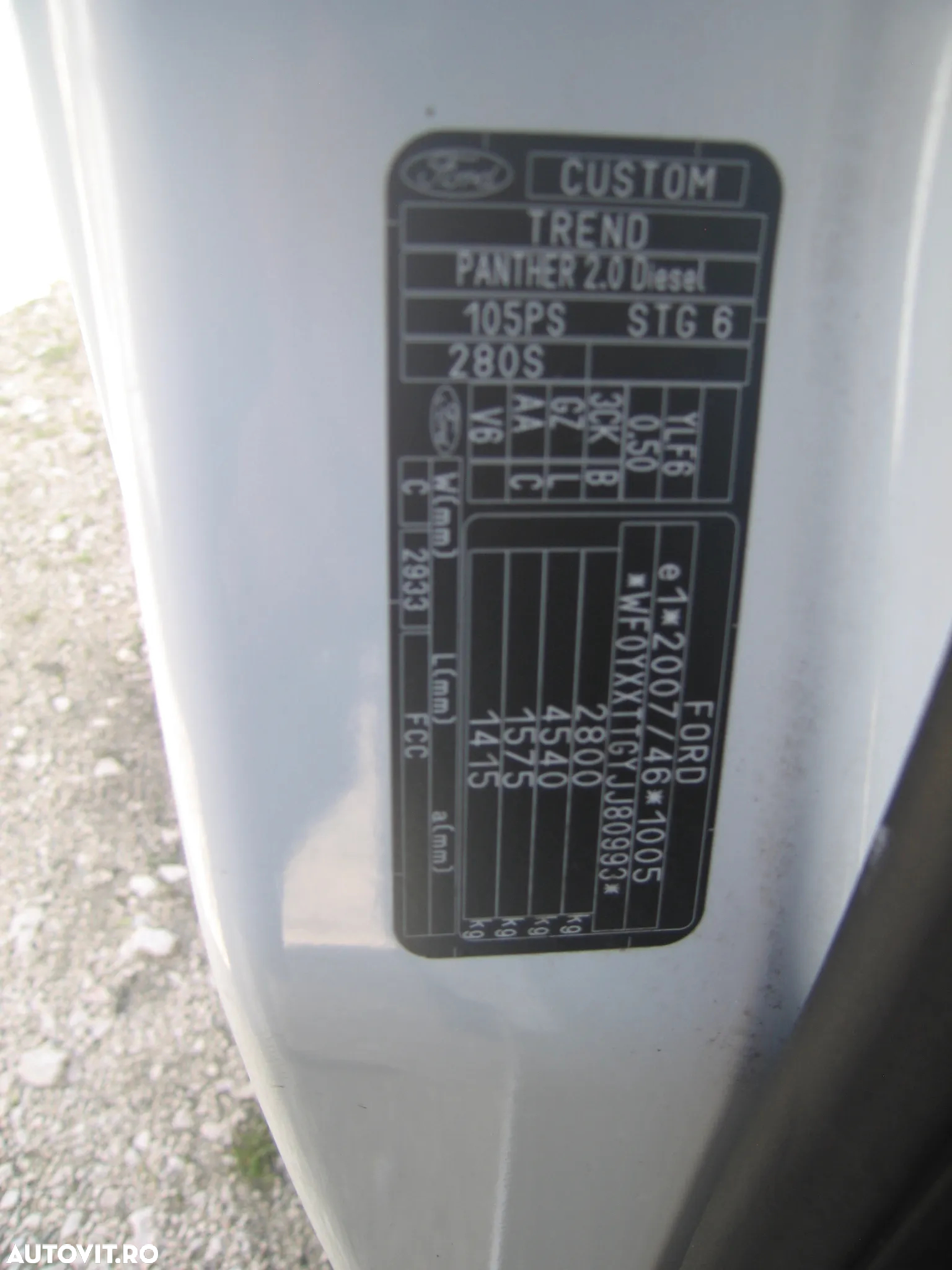 Ford TRANSIT CUSTOM , DUBA L1 - H 1, AC. EURO VI. - 9