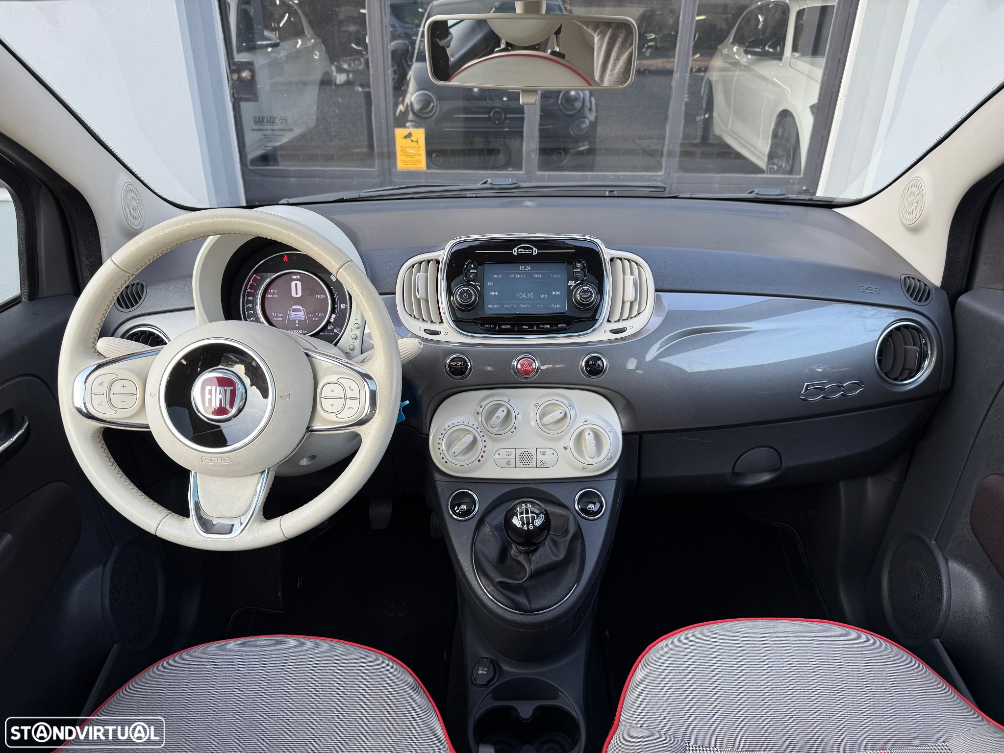 Fiat 500 0.9 8V TwinAir Turbo S&S Lounge - 15