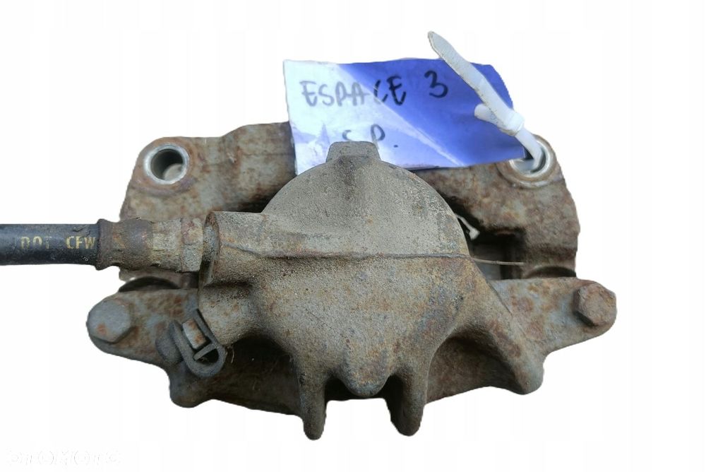 RENAULT ESPACE III 3 97-03 r. 3,0 B ZACISK HAMULCOWY Z JARZMEM PRAWY PRZÓD + - 2