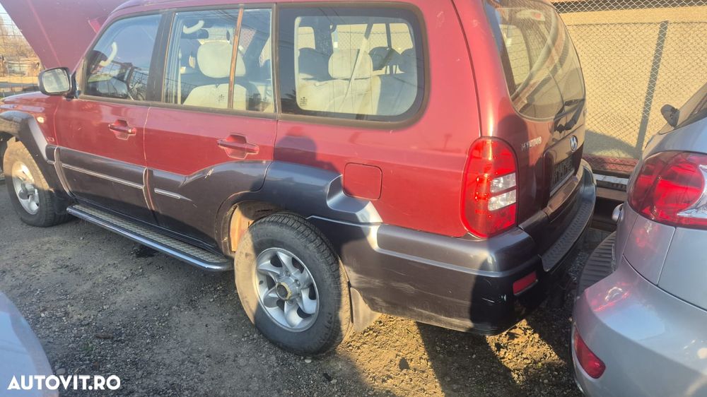 Motor Hyundai Terracan 2.9crd 2004 pompa inalte injectoare bara fata capota aripa - 4