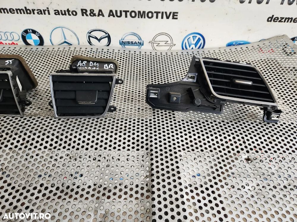 Grile Grila Aerisire Ventilatie Bord Audi A8 4H D4 An 2010-2011-2012-2013-2014-2015-2016-2017 Testa - 6