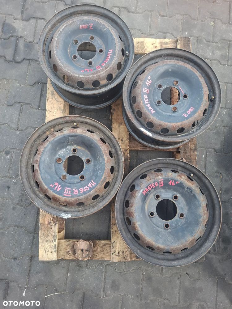 Felga stalowa Master III Movano B 10- 16"