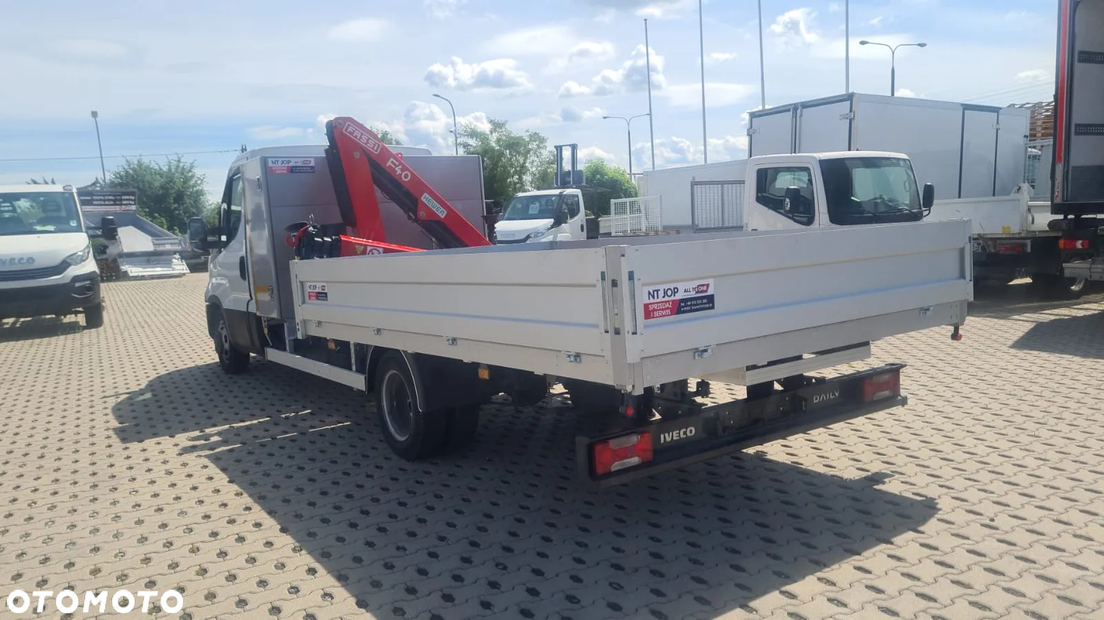 Iveco 35s16 HDS żuraw do okien, szkła, płyt - 8