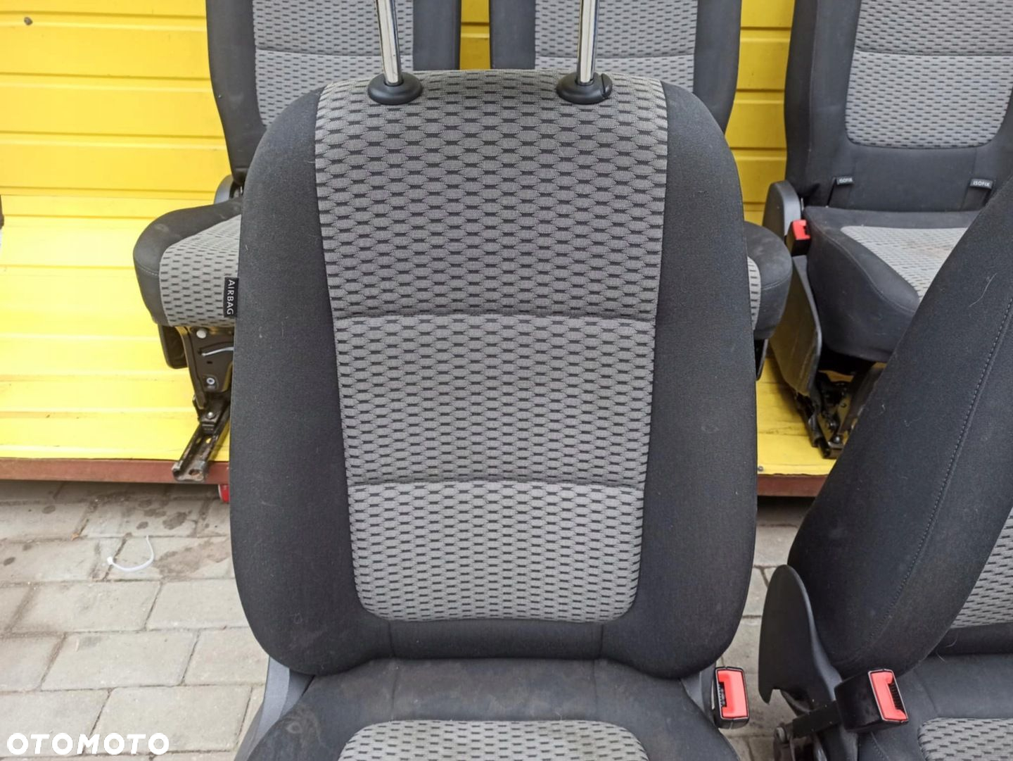 VOLKSWAGEN SHARAN 7N II FOTELE SIEDZENIA - 4