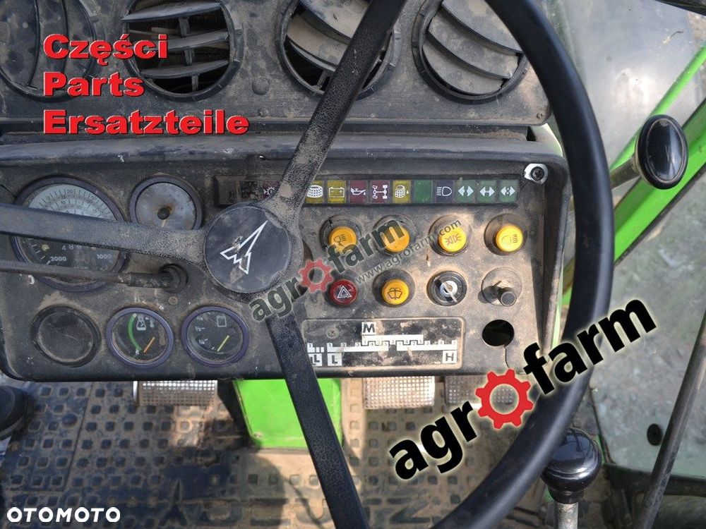 Deutz DX 110 części, skrzynia biegów, silnik, most - 4