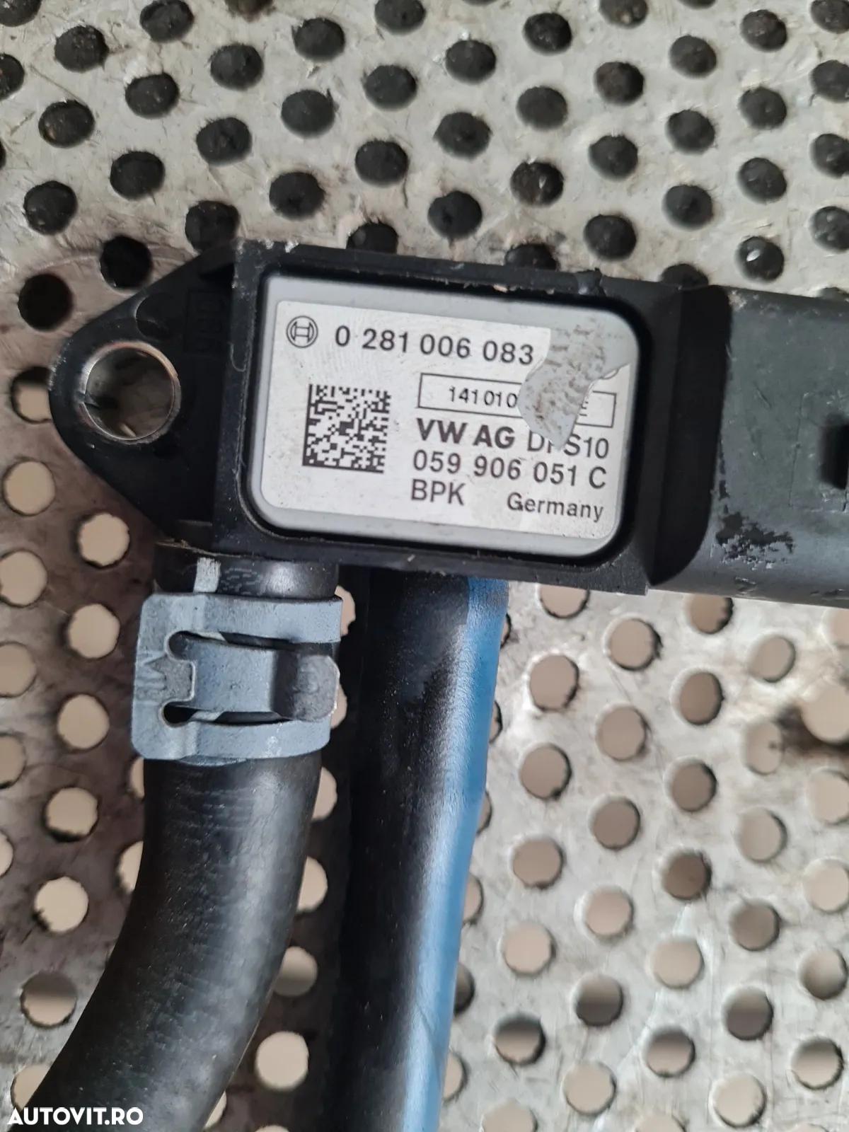 Senzor Presiune Gaze Evacuare C Vw Seat Skoda Audi A4 B8 A6 C7 Q3 Q5 A5 2.0 Tdi Euro 5 Cod Motor CJ - 7