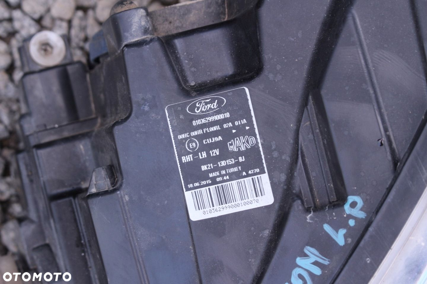 Przód Maska Zderzak Błotnik Lampa Komplet Ford Transit Custom 2.2 EU - 5
