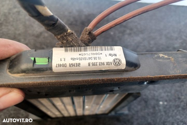 Calorifer incalzire electric 6Q0963235B Skoda Fabia 6Y [facelift] [20 - 3