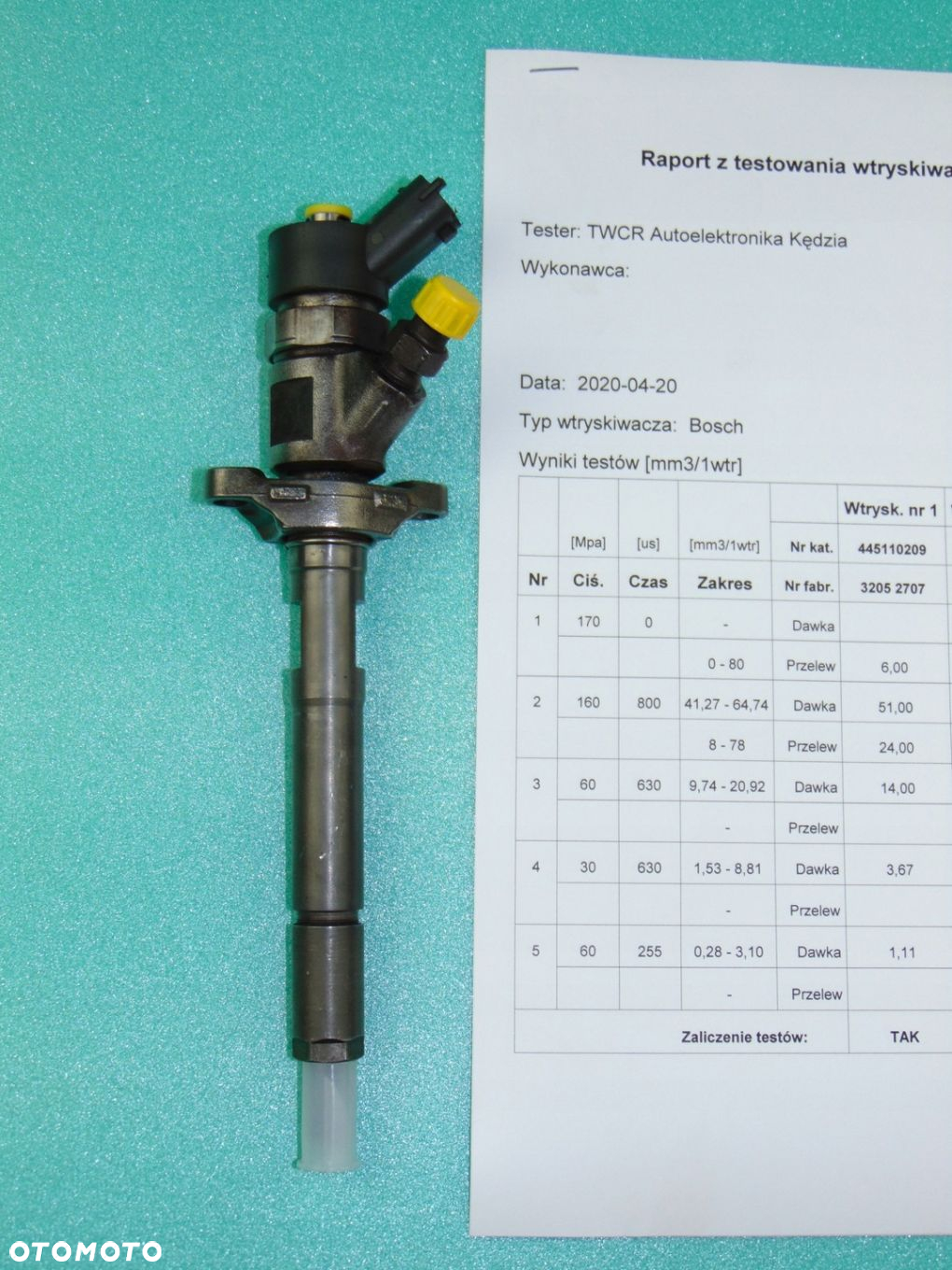 WTRYSKI PEUGEOT CITROEN FORD VOLVO 1.6 HDI TDCI - 15