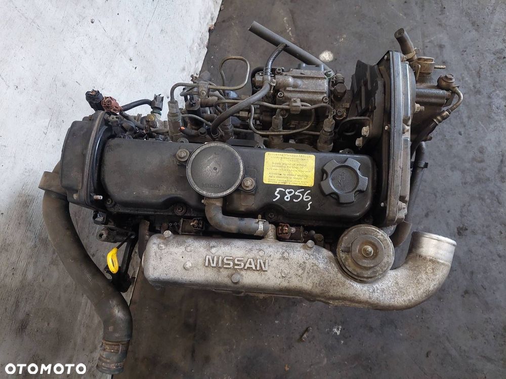 SILNIK DIESEL + UKŁAD WTRYSKOWY NISSAN ALMERA N15 LIFT CD20 16700-2N100 - 8