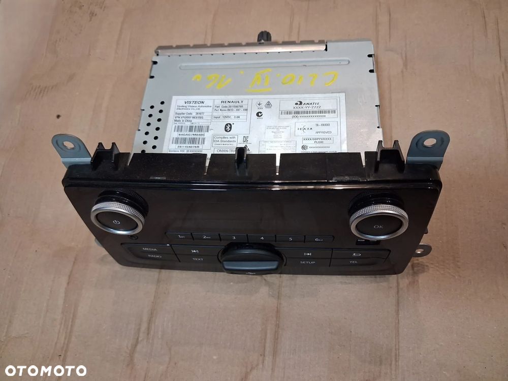Radio RENAULT CLIO IV 281154076R - 2
