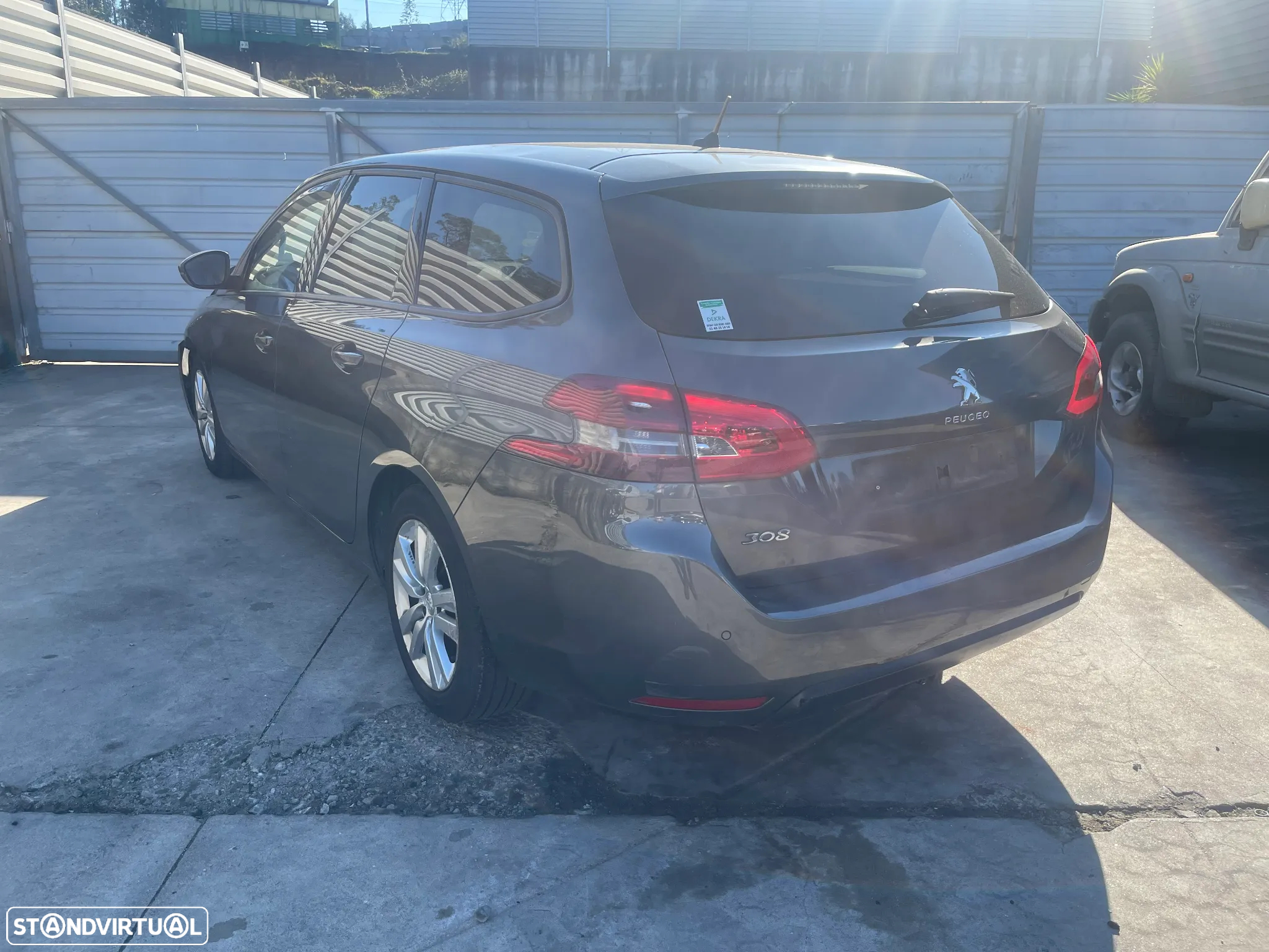 PEUGEOT 308 SW 1.6 BLUE HDI CAIXA AUTOMATICA DE 2018 PARA PEÇAS - 2