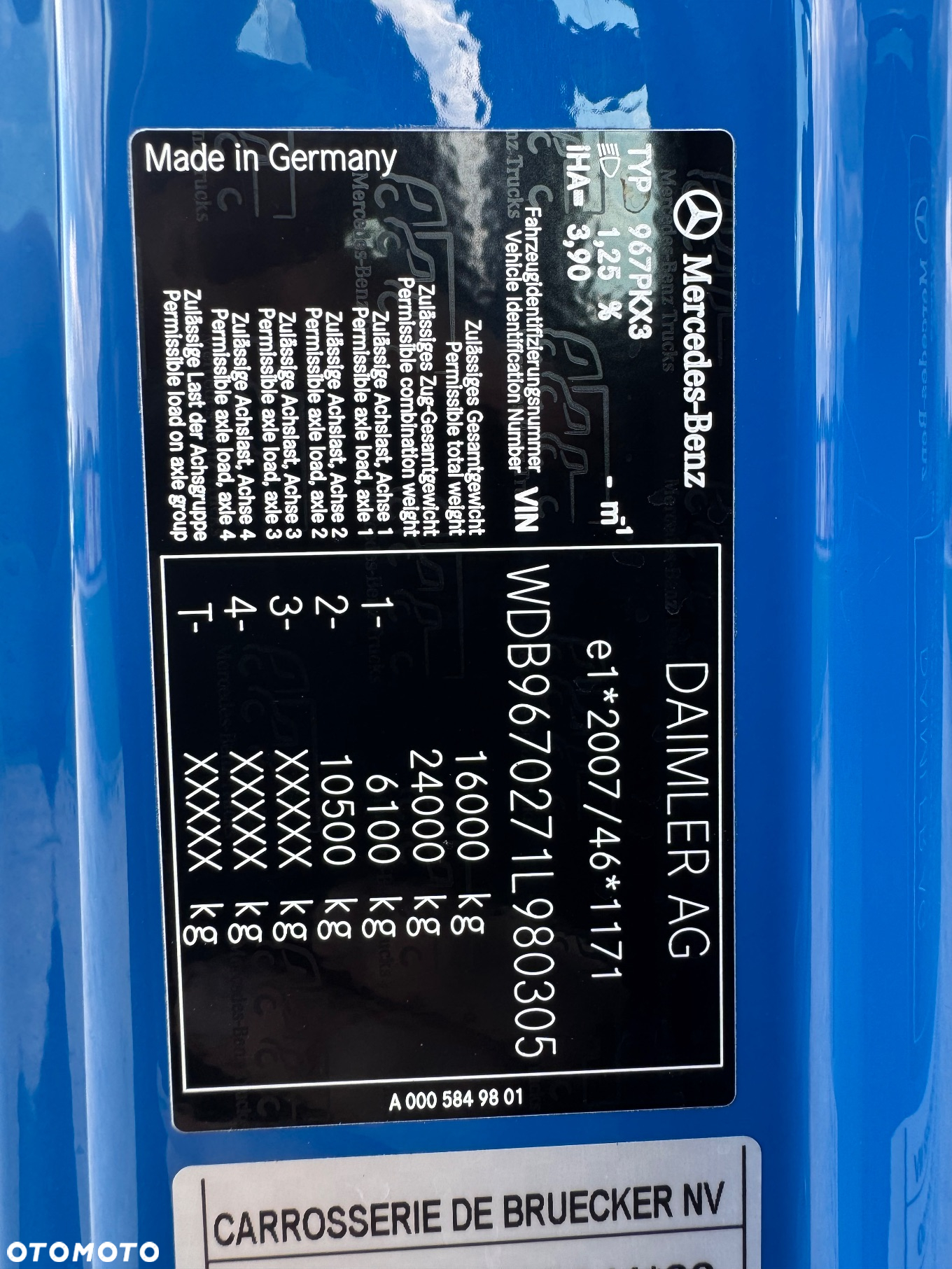 Mercedes-Benz ATEGO 1524 Kontener Winda - 21