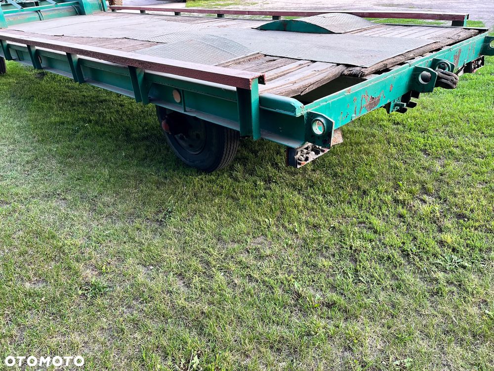 Inny Przyczepa niskopodwoziowa platforma do słomy - 5