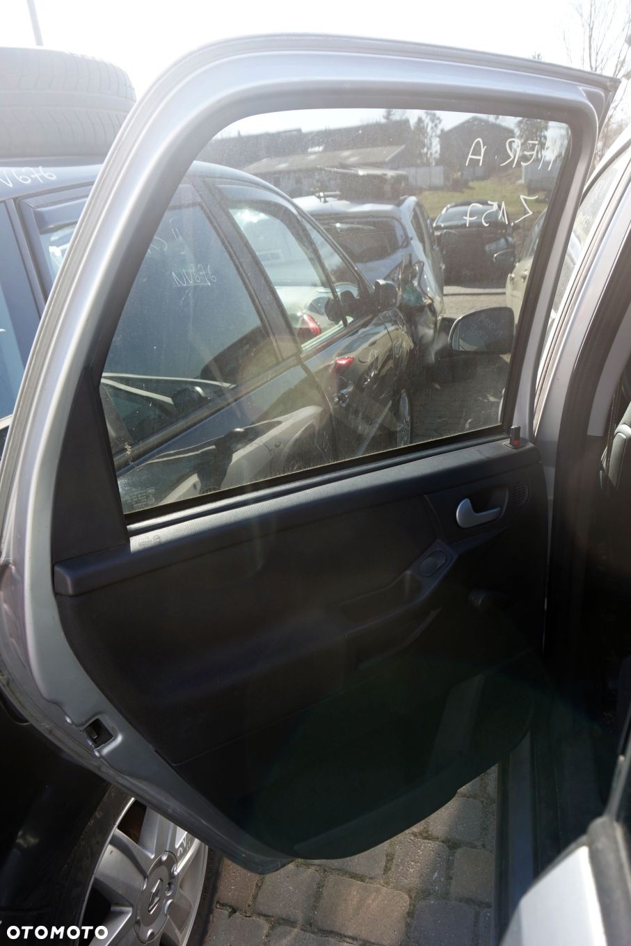 DRZWI TYLNE LEWE MERIVA A Z157  SREBRNY OPEL 2003-2005 - 7