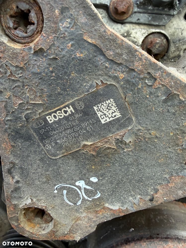 mercedes silnik 2,2 cdi om 646  kompletny 646980 BOSCH - 3