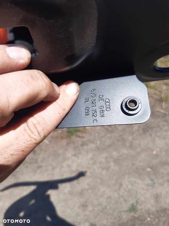 Próg słupek A prawy Audi TT 8J0821152C TT TTS Coupe - 2