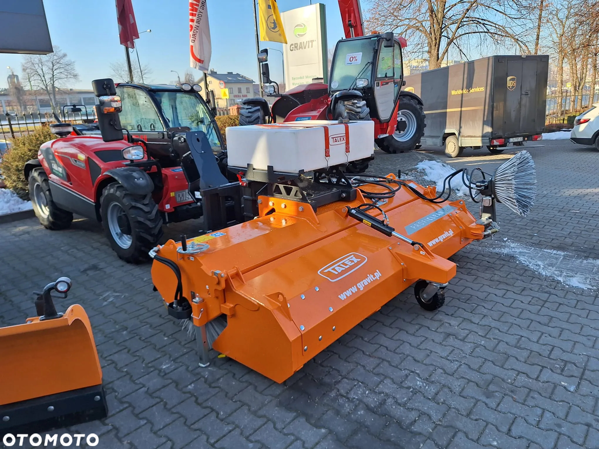 Inny profesjonalna zamiatarka Talex ProfiClean do ładowarka teleskopowa Manitou - 2