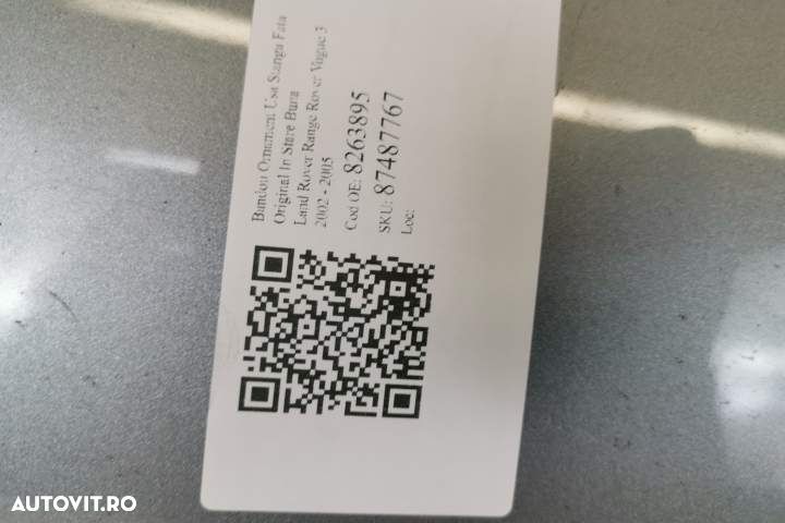 Bandou Ornament Usa Stanga Fata Original In Stare Buna Land Rover  Ran - 4