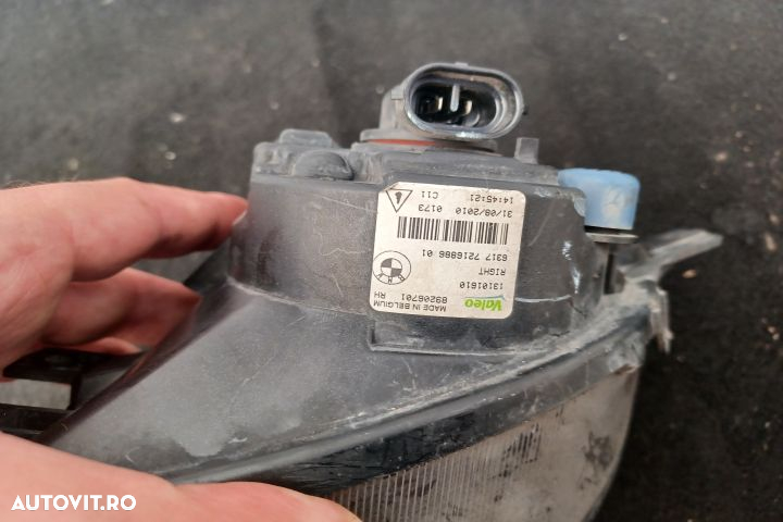 Proiector dreapta 7216886 89206701 7216886 89206701 BMW Seria 5 F10 [ - 4