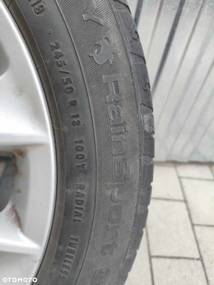 Koła (felgi + opony) BMW Style 307 V-spoke 18” do X3 E83 F25 X4 F26 opony UNIROYAL Rainsport 3 245/50 R18 100Y RunFlat UNIROYAL Rainsport 245/50 R18 100Y E90 F10 - 5