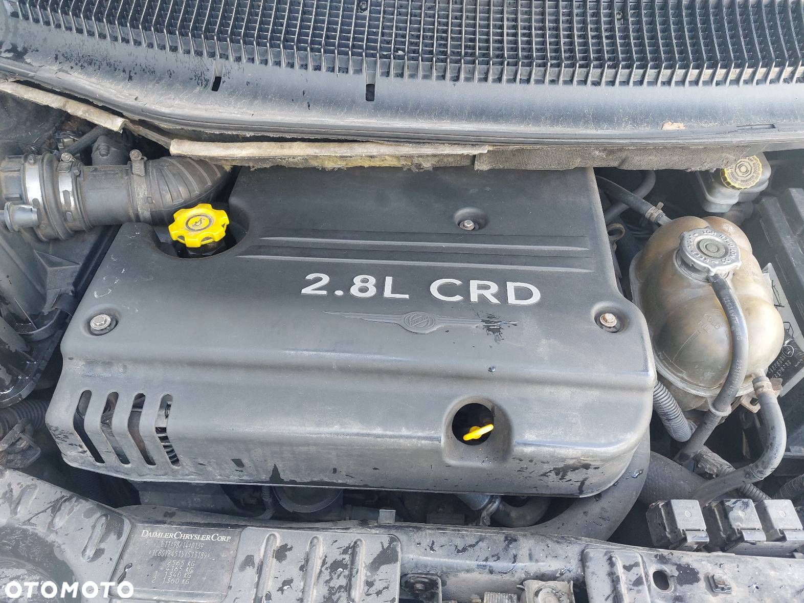 SILNIK DIESEL + UKŁAD WTRYSKOWY + TURBINA GRAND VOYAGER IV 2.8 CRD ENR - 1