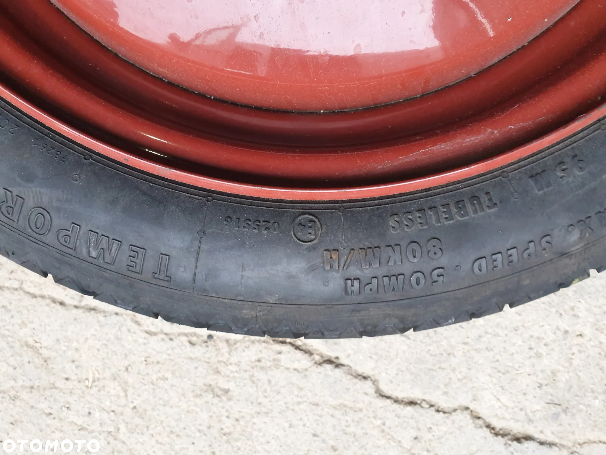 Koło dojazdowe Suzuki Swift VI Splash 4x100 125/70/R15 ET45 - 5