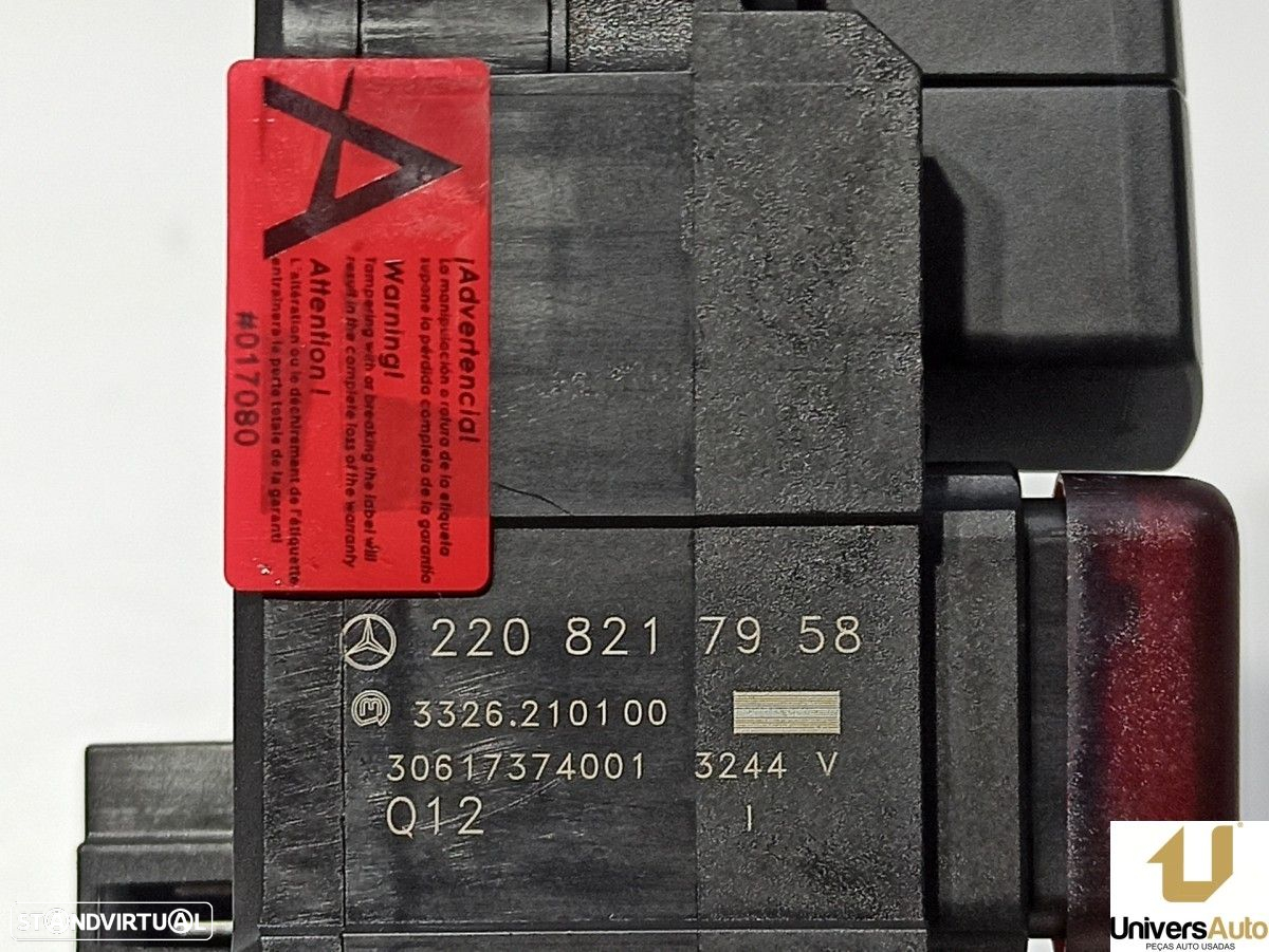 WARNING MERCEDES CLASE S (W220) BERLINA 320 CDI (220.025) - 5