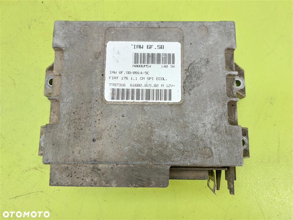 Komputer sterownik silnika Fiat Punto I 1.1B 55KM MAGNETI 7787316 IAW6F.SB - 1