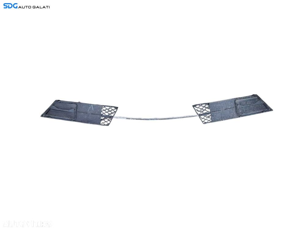 Grila Spoiler Bara Fata Inferioara Centrala BMW Seria 5 E60 E61 LCI FL Facelift 2007 - 2010 Cod 7178096 51117178096 [V0507] - 3