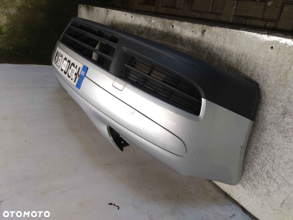@ ZDERZAK PRZEDNI PRZÓD PRZEDNI VW TOURAN I CADDY 03-06 LA7W SREBRNY - 3