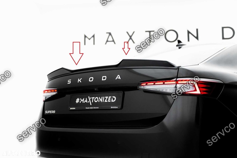 Pachet Body kit tuning Skoda Superb Sedan Mk4 2024- v4 - Maxton Design - 6