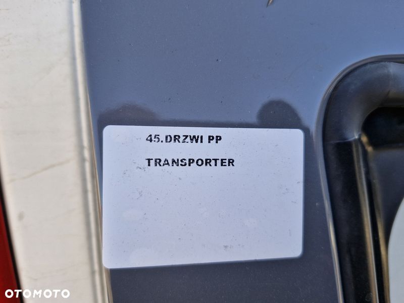 volkswagen vw transporter t5 drzwi prawy przód prawe przednie - 2