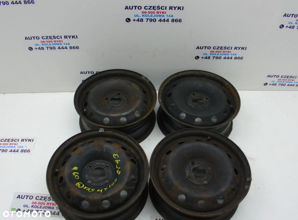 Felgi Stalowe Renault 4x100 6Jx15 et43 - 1