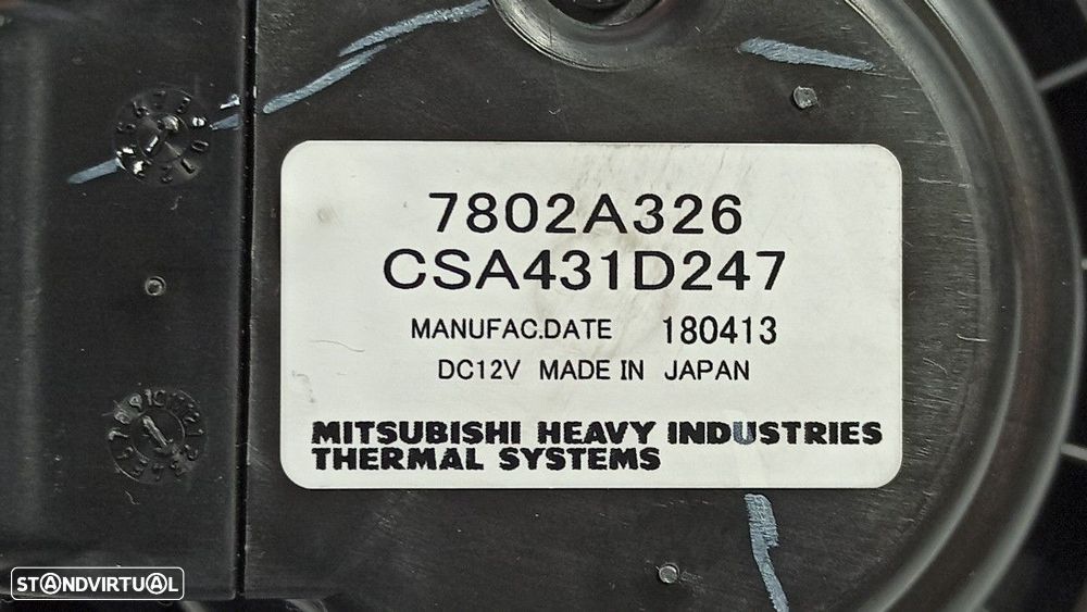 MOTOR SOFAGEM MITSUBISHI ASX (GA0W) MOTION 2WD - 2