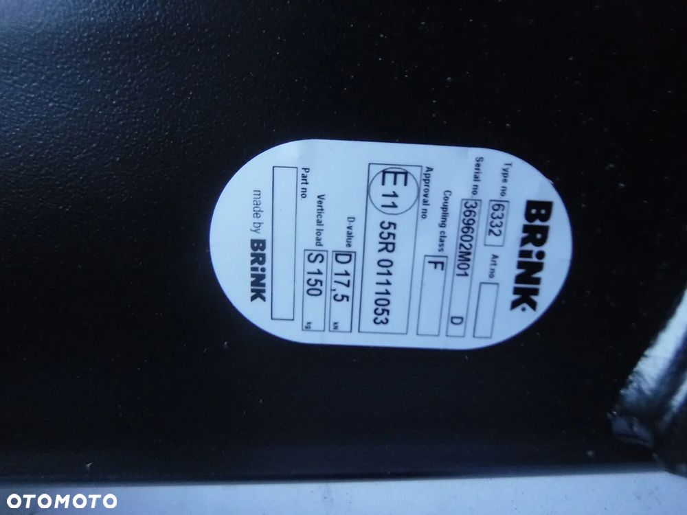 volkswagen crafter ii man tge hak holowniczy nowy BRINK - 4