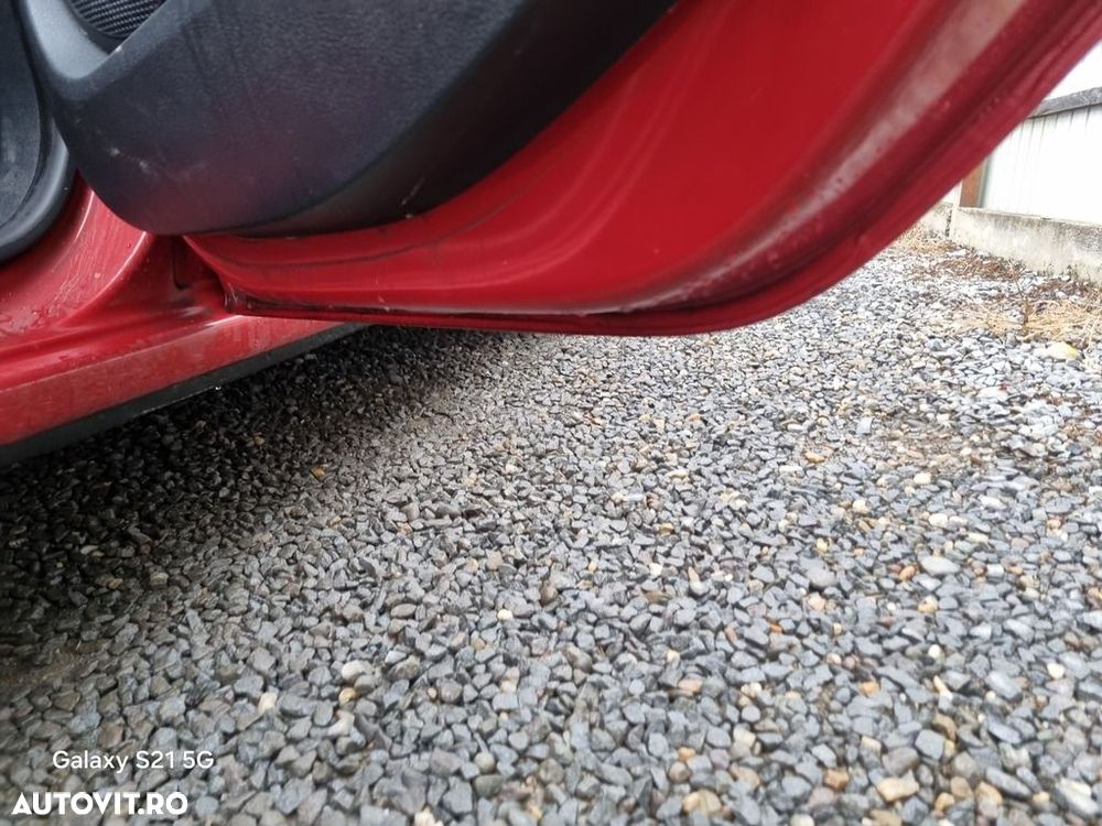 Usa Dreapta Spate Dacia Sandero 2 2012 - 2016 Hatchback 4 Usi Rouge de Feu TEB76 (1403) - 4