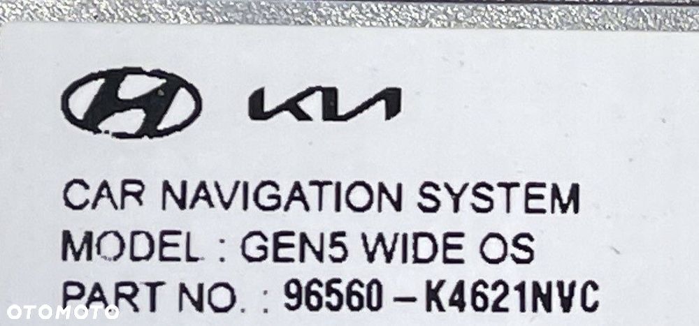 OE NAWIGACJA RADIO HYUNDAI KONA II 96560-K4621 NVC - 2