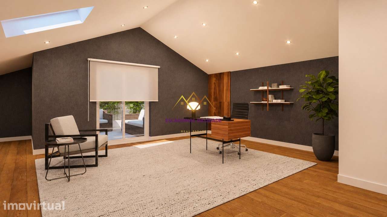 T2+1 Duplex com Estacionamento, Montijo - Grande imagem: 2/4