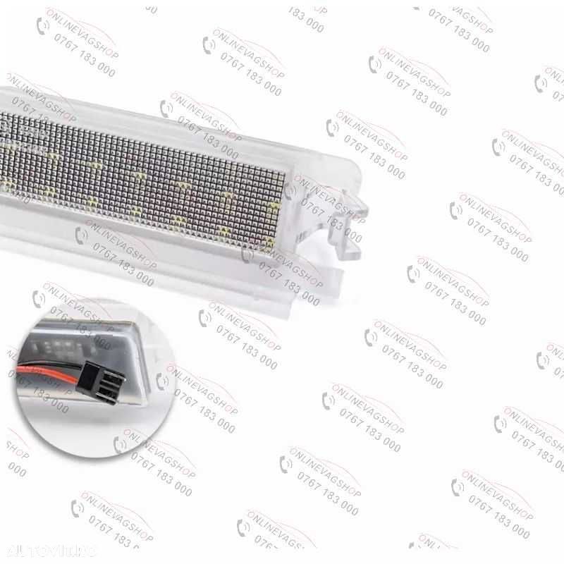 Lampa LED numar Dacia Logan 2, Sandero 2 Stepway II Renault Clio 2 - 5