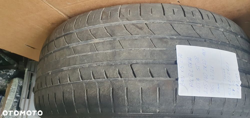 Alufelgi alusy felgi aluminiowe M-Pakiet 5x120 R20 2x 10J IS40 2x 11J IS35 BMW X5 E70 7842184 7842183 - 18