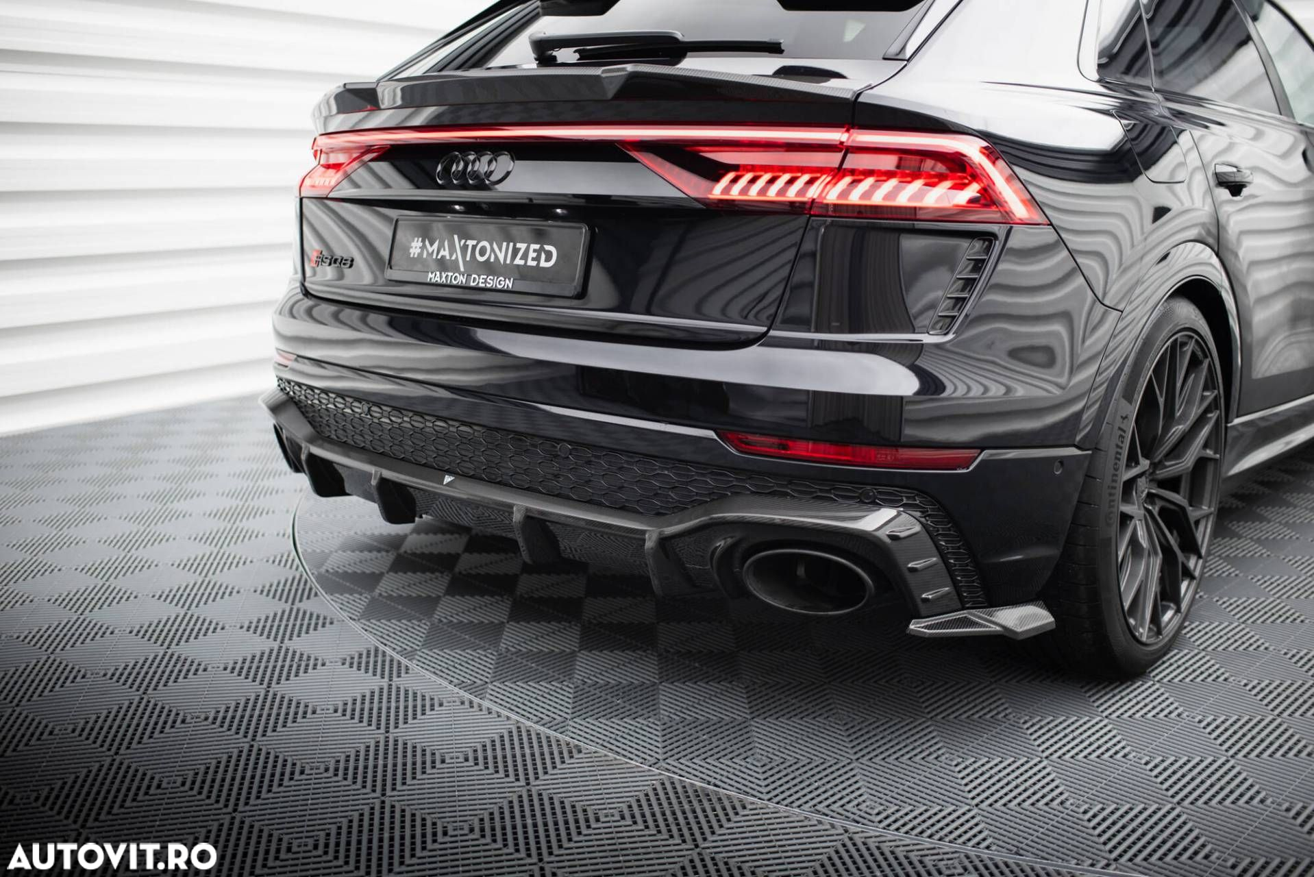 Pachet Exterior Prelungiri compatibil cu Audi RSQ8 Maxton Design Carbon - 7