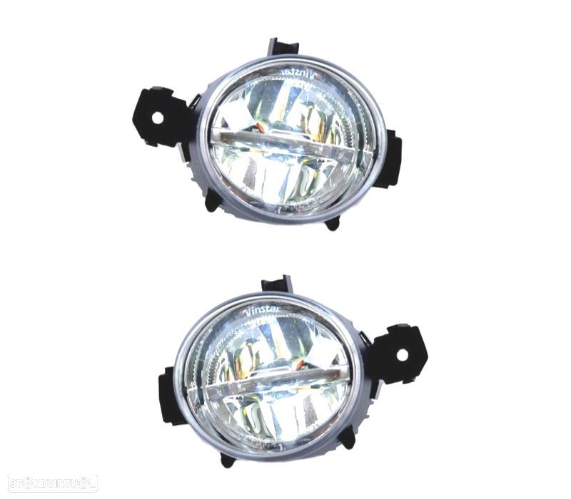 FARÓIS DE NEVOEIRO BMW SÉRIE 1 E81 E82 E87 E88 X1 E84 X3 E83 X4 E84 X5 E70 10W 800 LÚMENS - 1